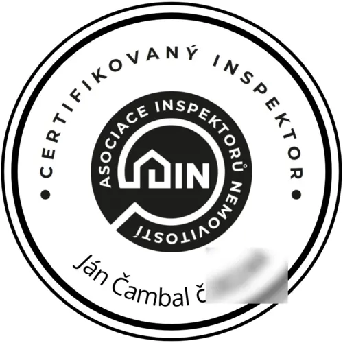 Certifikovaný inšpektor pečiatka Ján Čambal